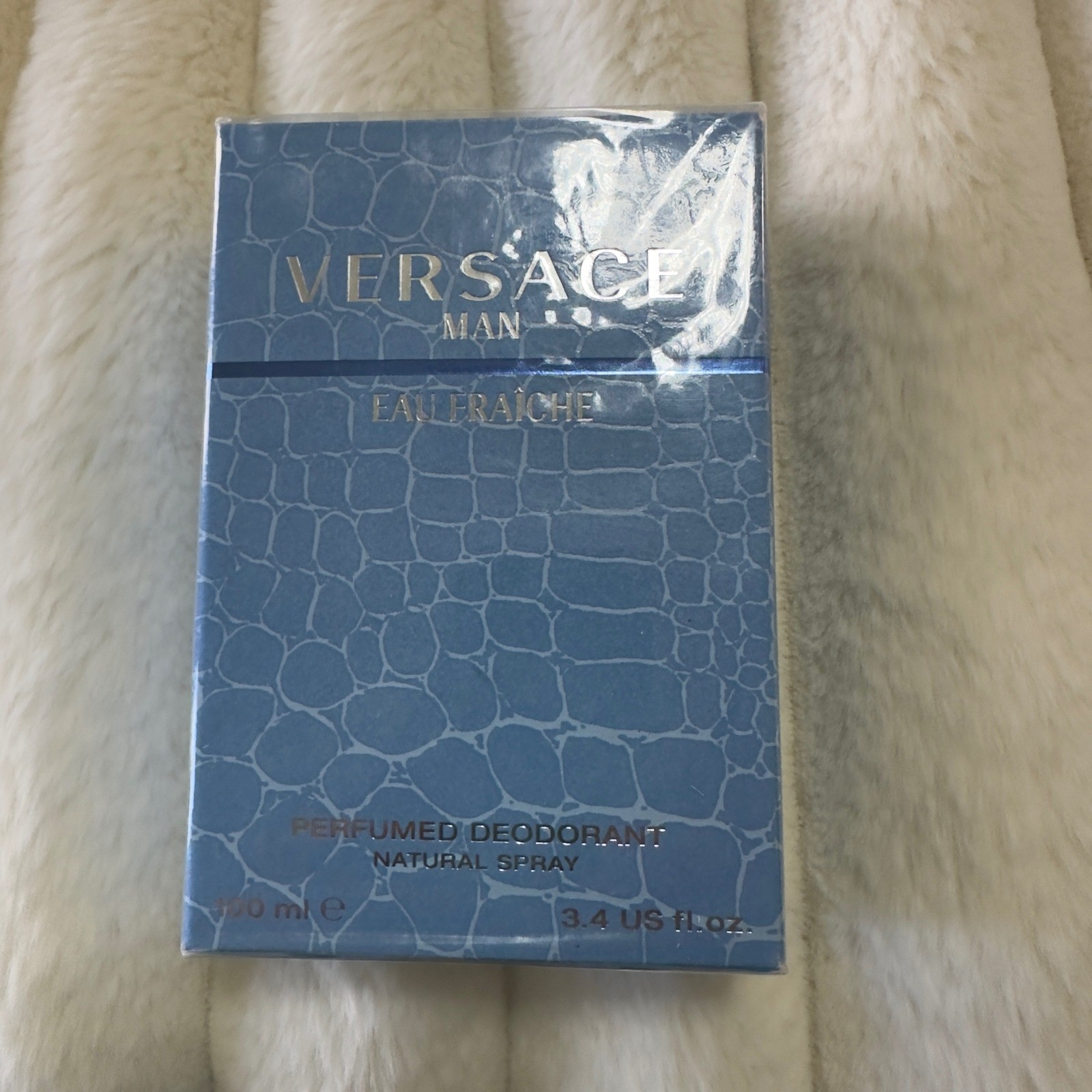 Versace Man Eau Fraiche Perfumed Deodorant Natural Spray 3.4 oz For Women