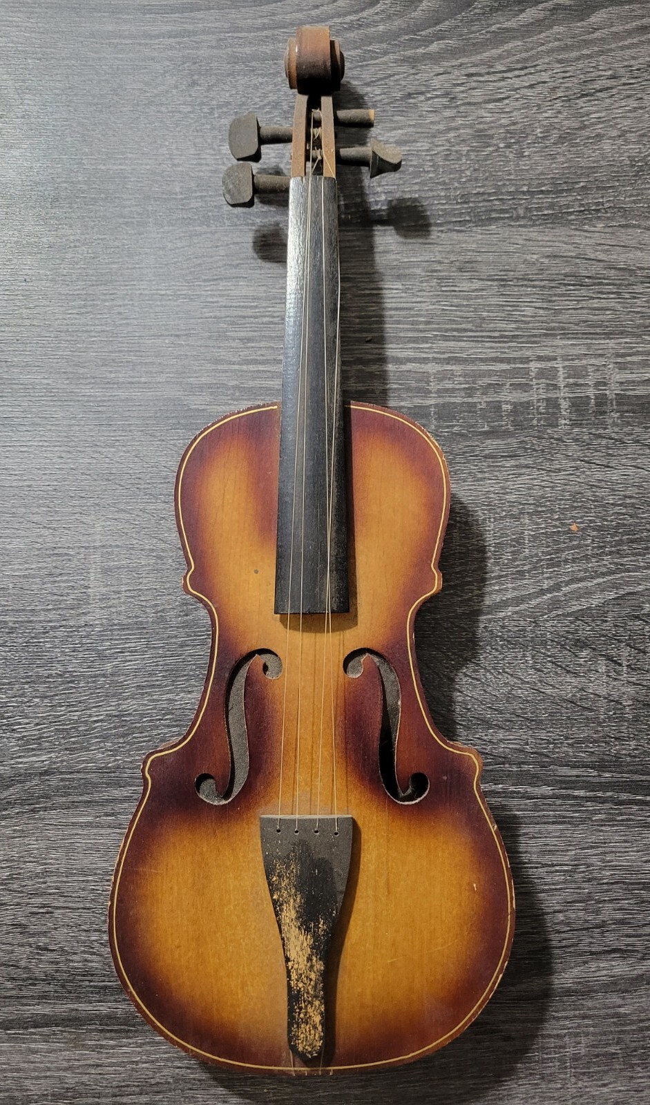 Antique Chase Violin for Restoration Vintage Wood