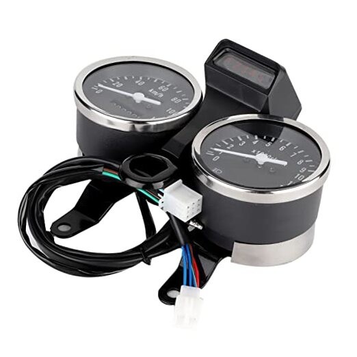 Motorcycle Speedometer Modified Accessories, for Gn125 12V DC Odometer 
