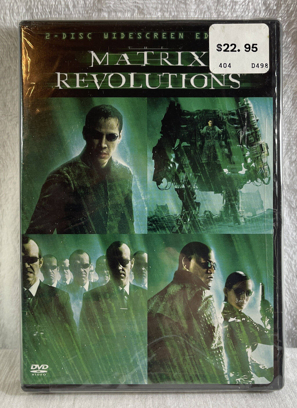 Matrix Revolutions DVD Action Movie Widescreen Edition 2-Disc Set Brand New