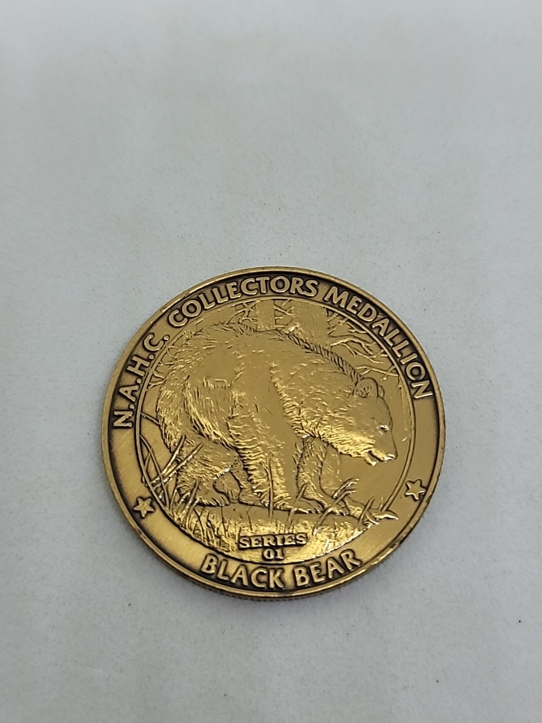 NAHC North American Hunters Club Medallion / Coin - Black Bear - Series 01
