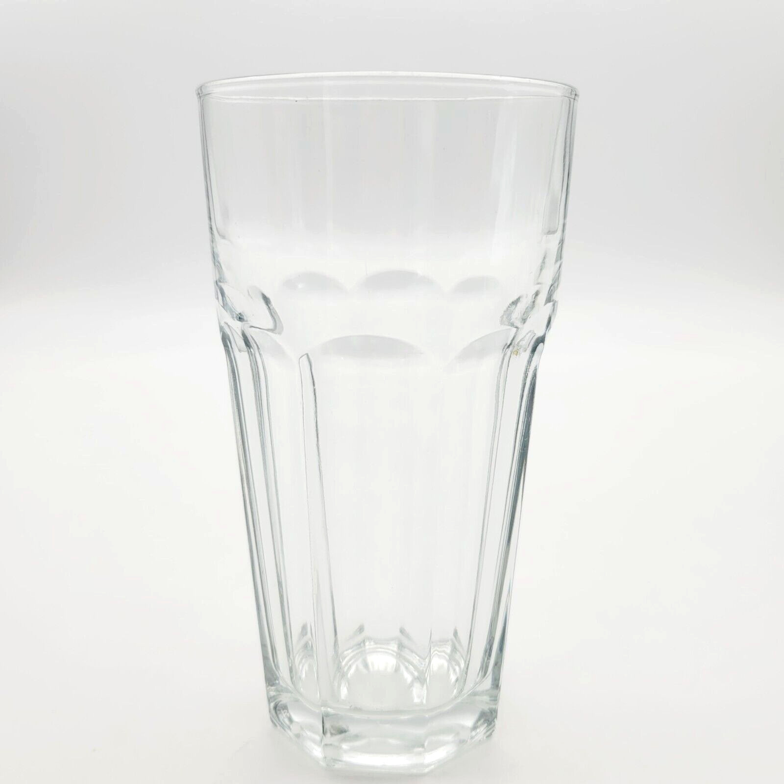 Libbey Gibraltar Iced Tea Glass Clear 16 oz Panel Tumblers Barware Tableware