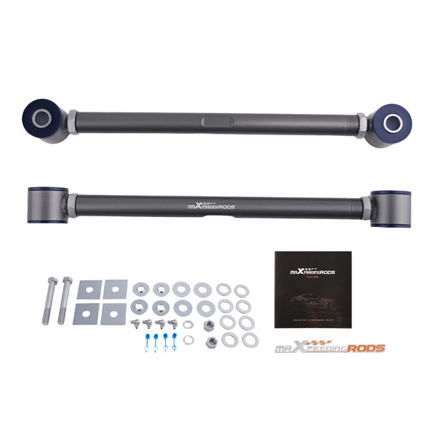 Adjustable Rear Strut Rods Bar w/ Poly Bushing fit for Chevrolet Corvette 1963-1