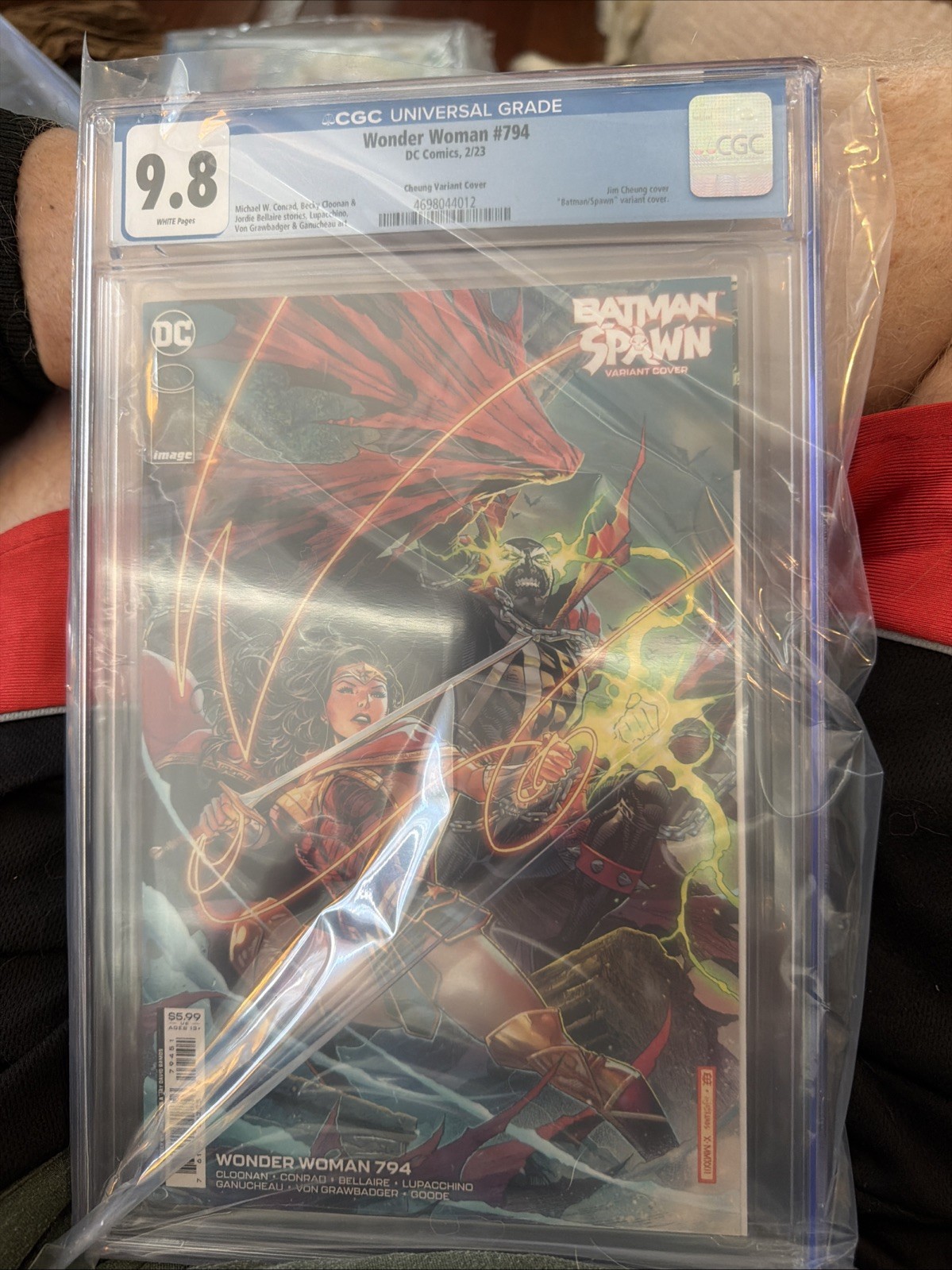 Wonder Woman #794 Chang Spawn variant CGC 9.8