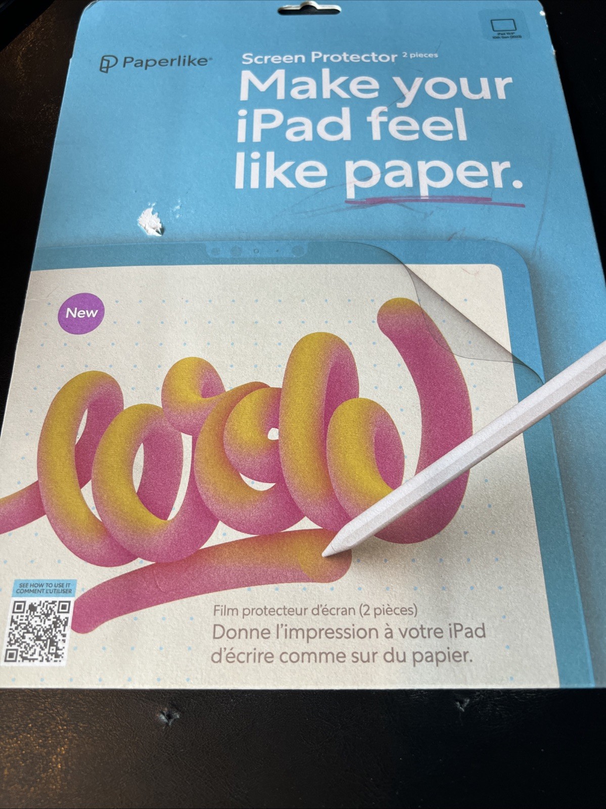 Paperlike Screen Protector 2-pack for iPad 10.9"  10th Generation ~ New