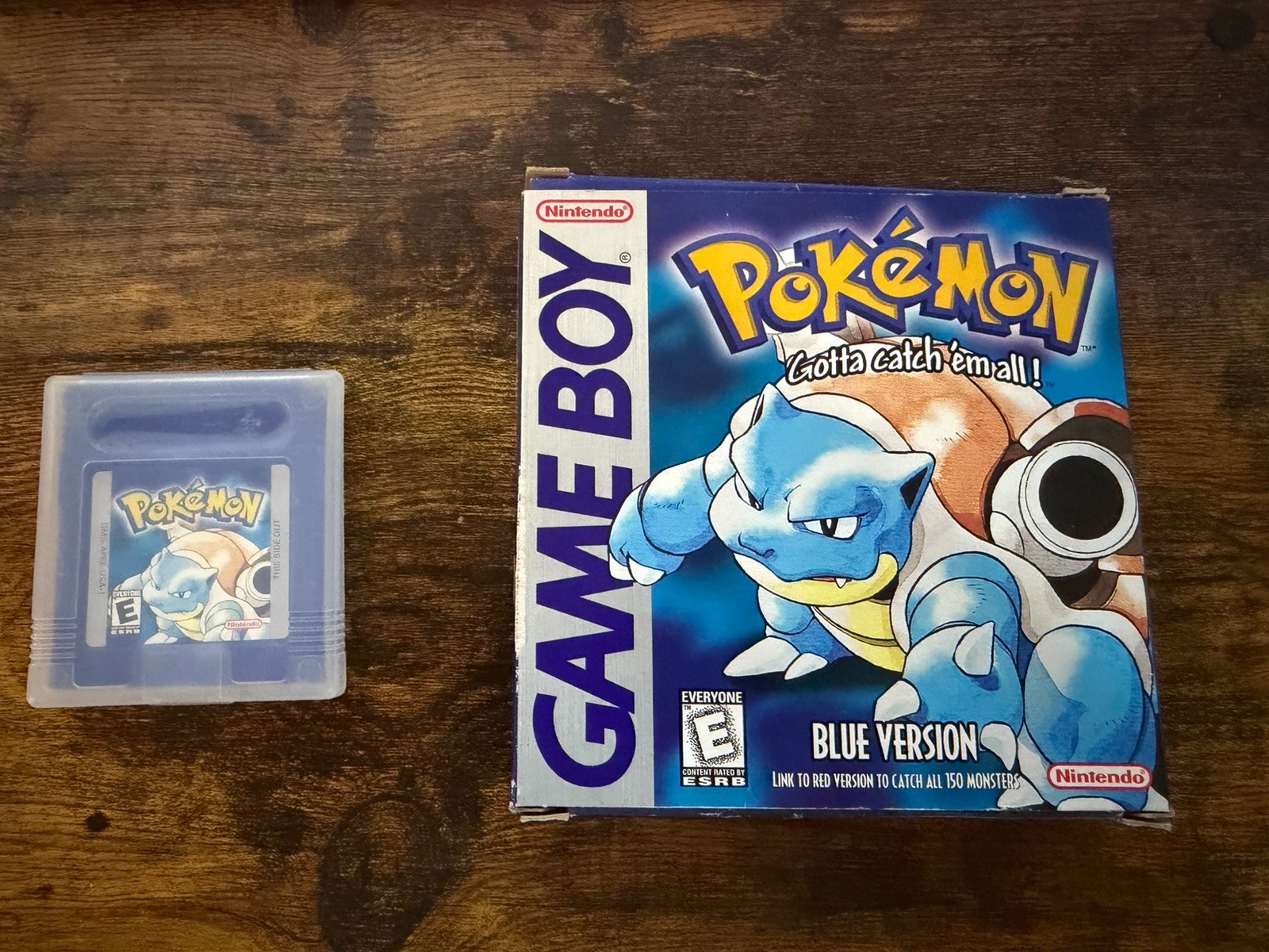 Pokémon Blue: Box & Cartridge Tested & Working & Authentic