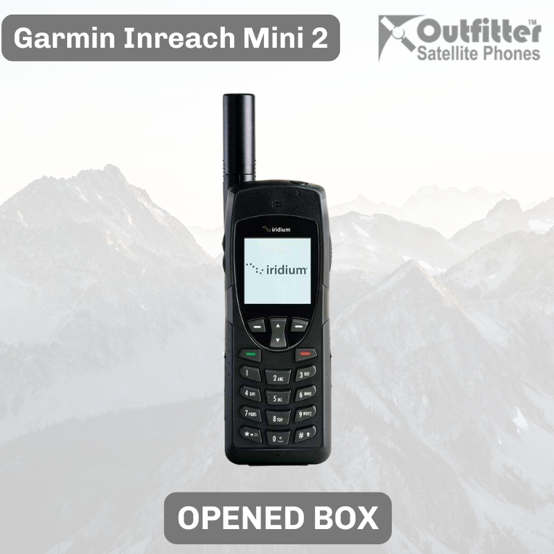 Iridium 9555 Satellite Phone With Prepaid / Postpaid SIM Cards | OPENED BOX