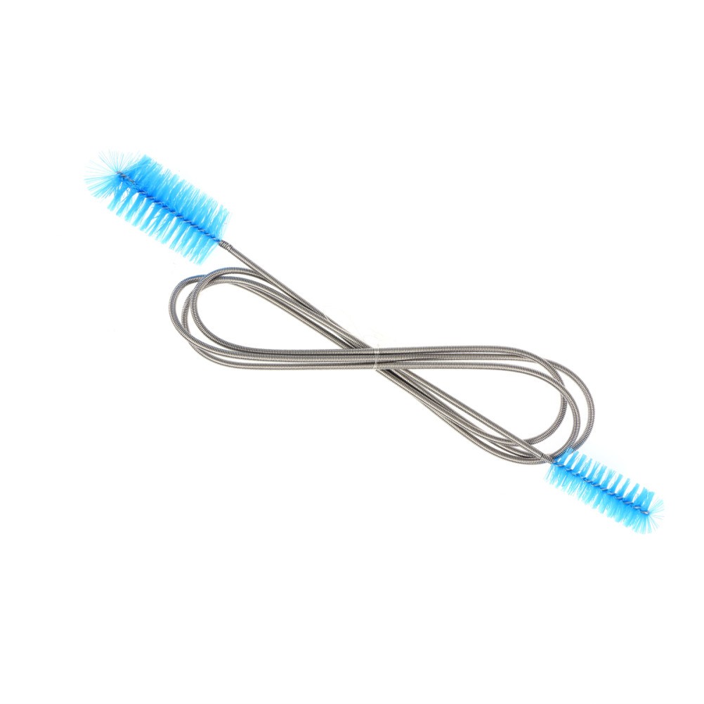 Flexible Double Ended Aquarium Water Hose Pipe Cleaning Brush (Sky )