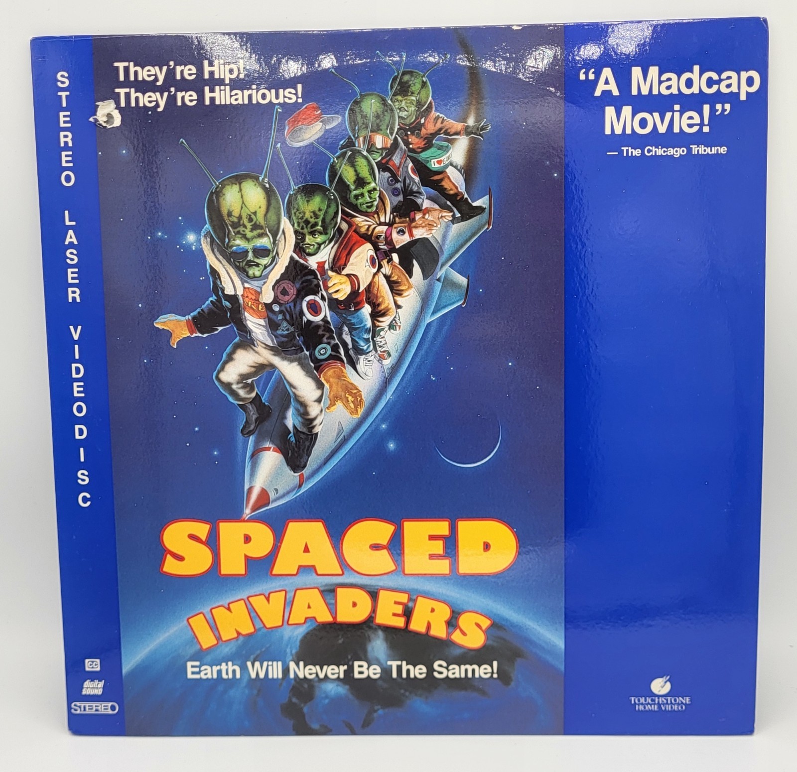 LaserDisc - Spaced Invaders (1990) - Extended Play - Rated PG