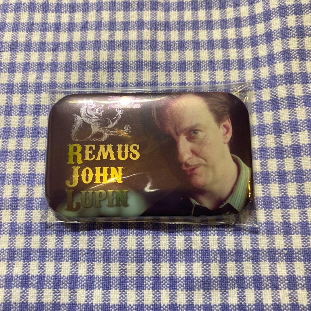 Harry Potter Remus Lupin Square Tin Badge No Visible Damage Collectible