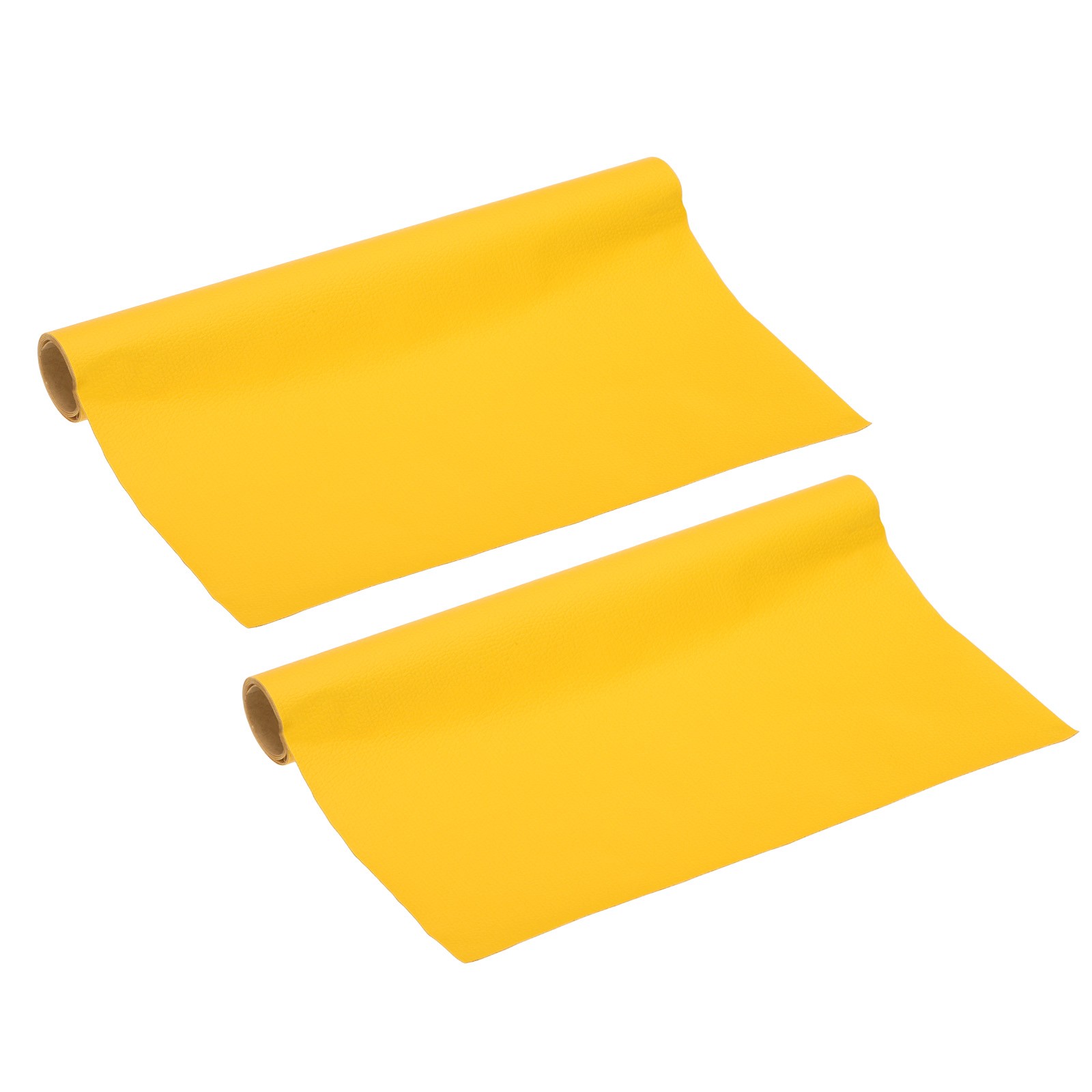 Leather Repair Patch, 2 Pcs Self Adhesive Vinyl Patch, 10 x 24" Yellow