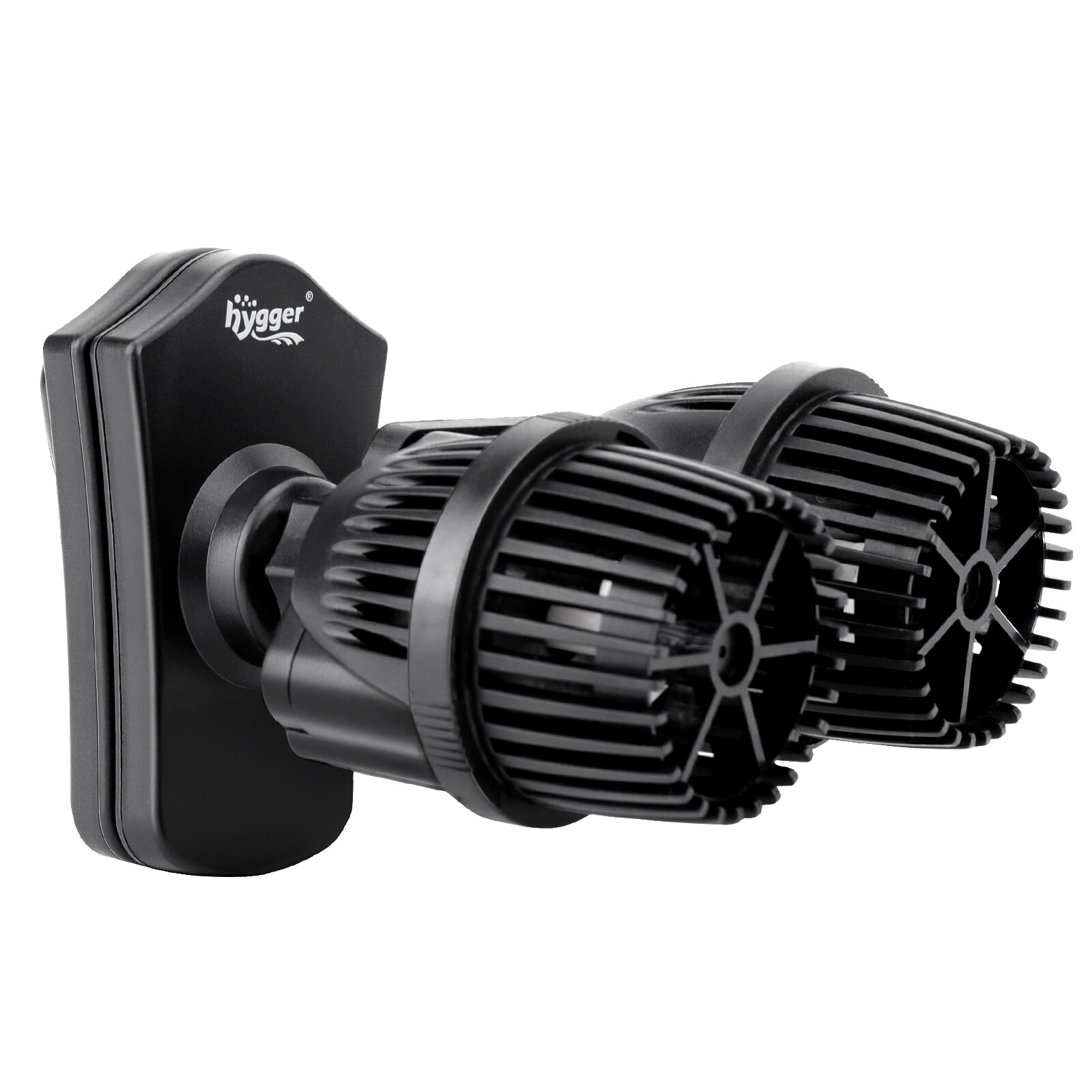hyggerAquarium Wave Maker Dual Head 2100/4200GPH with Magnetic Mount 40-240Gal