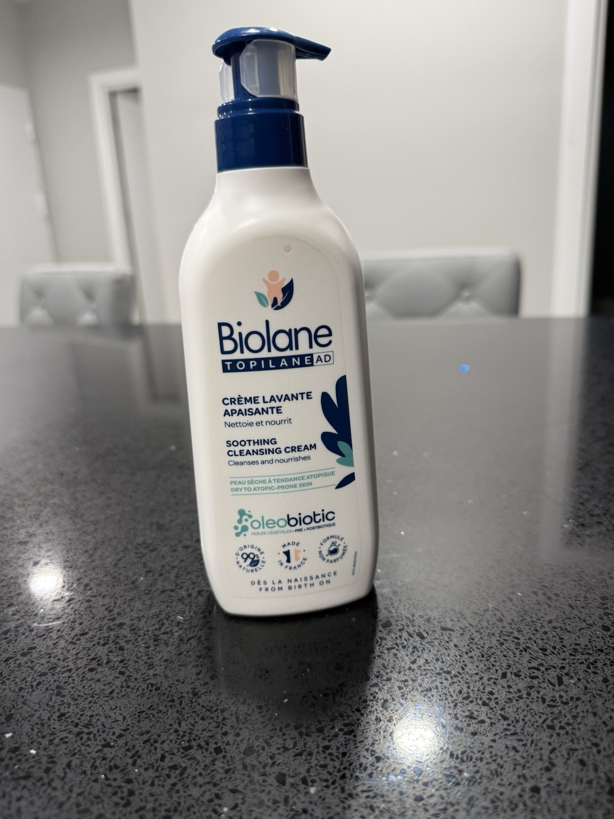 Biolane Topilane AD Expert Apaisante Soothing Cleansing Cream for Babies350 ml