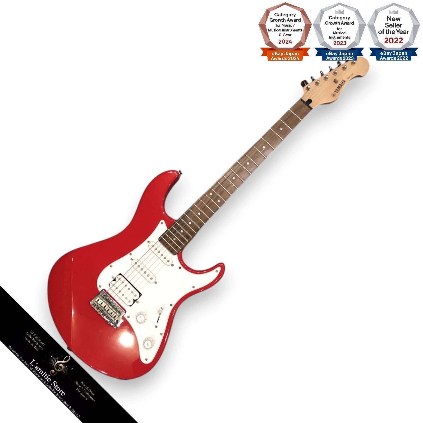 Yamaha EG112 Electric Guitar Maple Neck Rosewood Fretboard Agathis Body