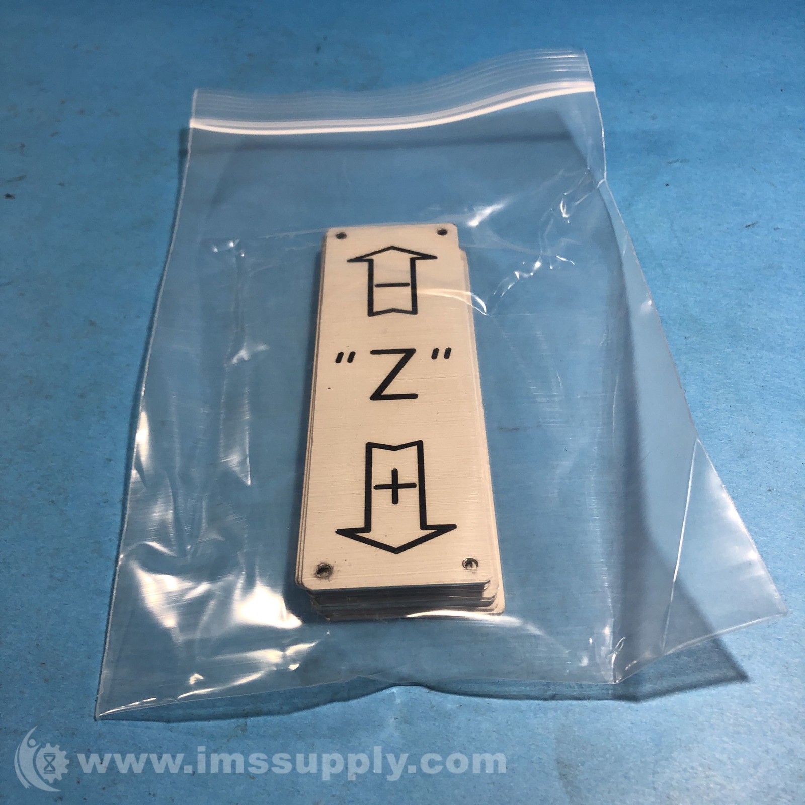 Pack of 12 Plus Minus "Z" Plates FNIP