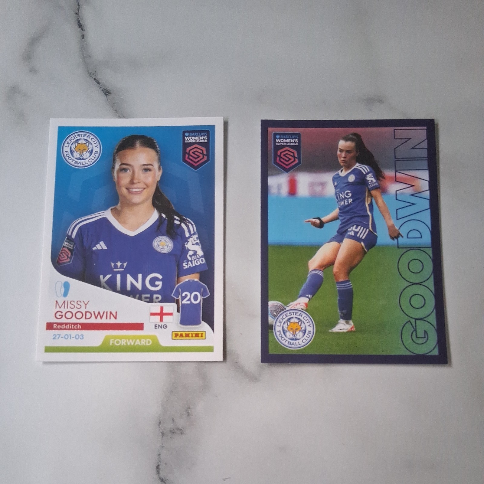 MISSY GOODWIN no.179/272 WOMENS SUPER LEAGUE 2024 PANINI STICKER 
