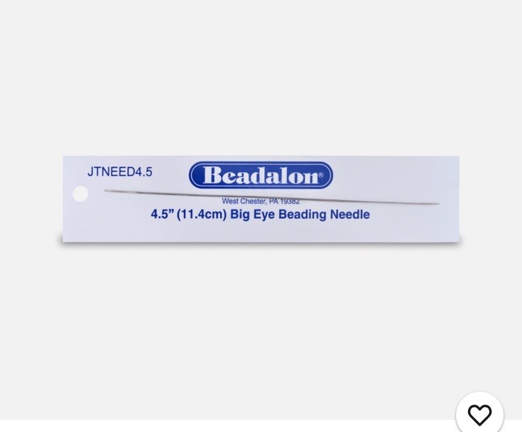 Beadalon® Big Eye Needles for Threading Beads 1 Piece