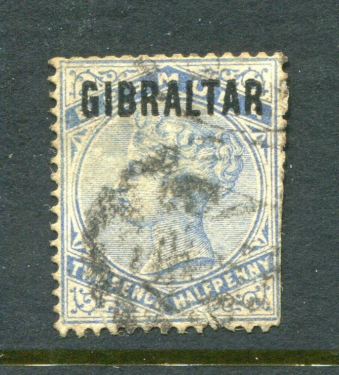 Gibraltar #4 Victoria 2 1/2 P. [Used]