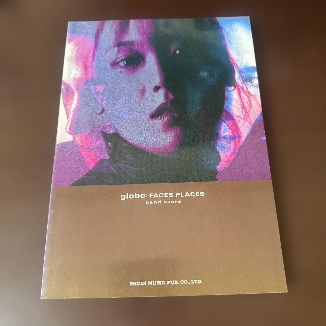 Globe Bscore Faces & Places Unused Book Rare Collectible RRF