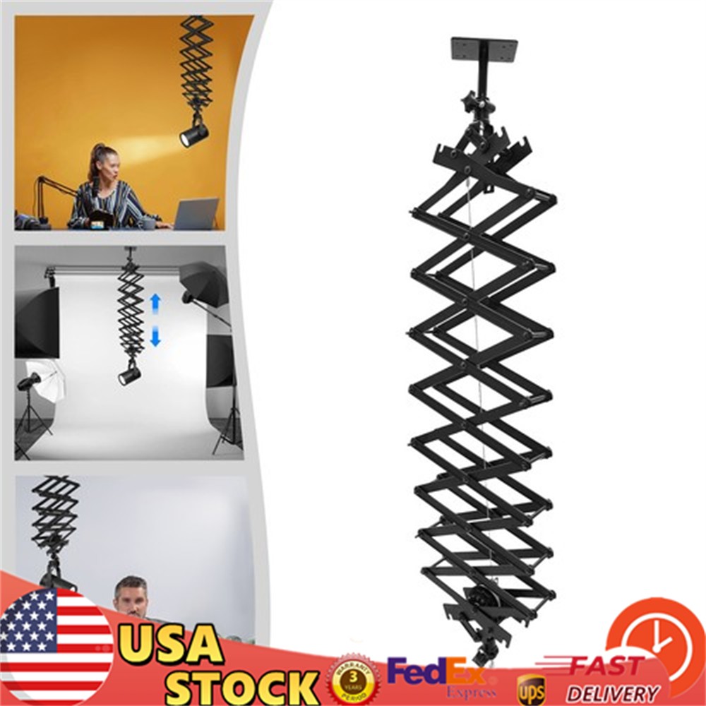 2M Drop Pantograph Studio Photography Ceiling Rail Photo Studio System Safe