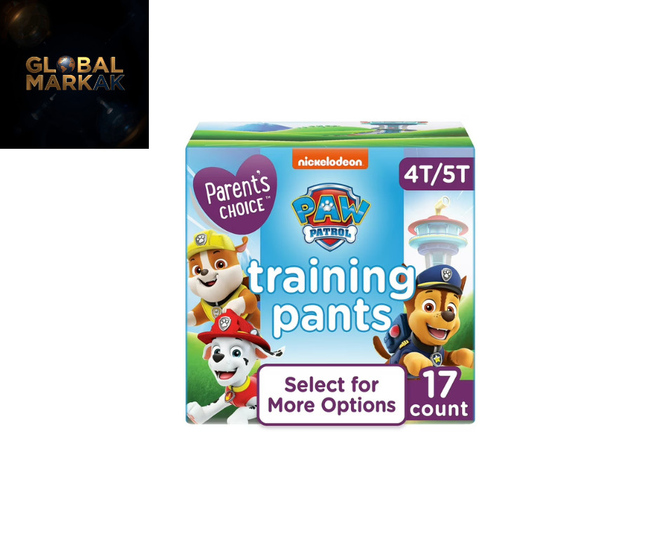 Parent’s Choice Paw Patrol Training Pants Boys 4T/5T, 17 Count