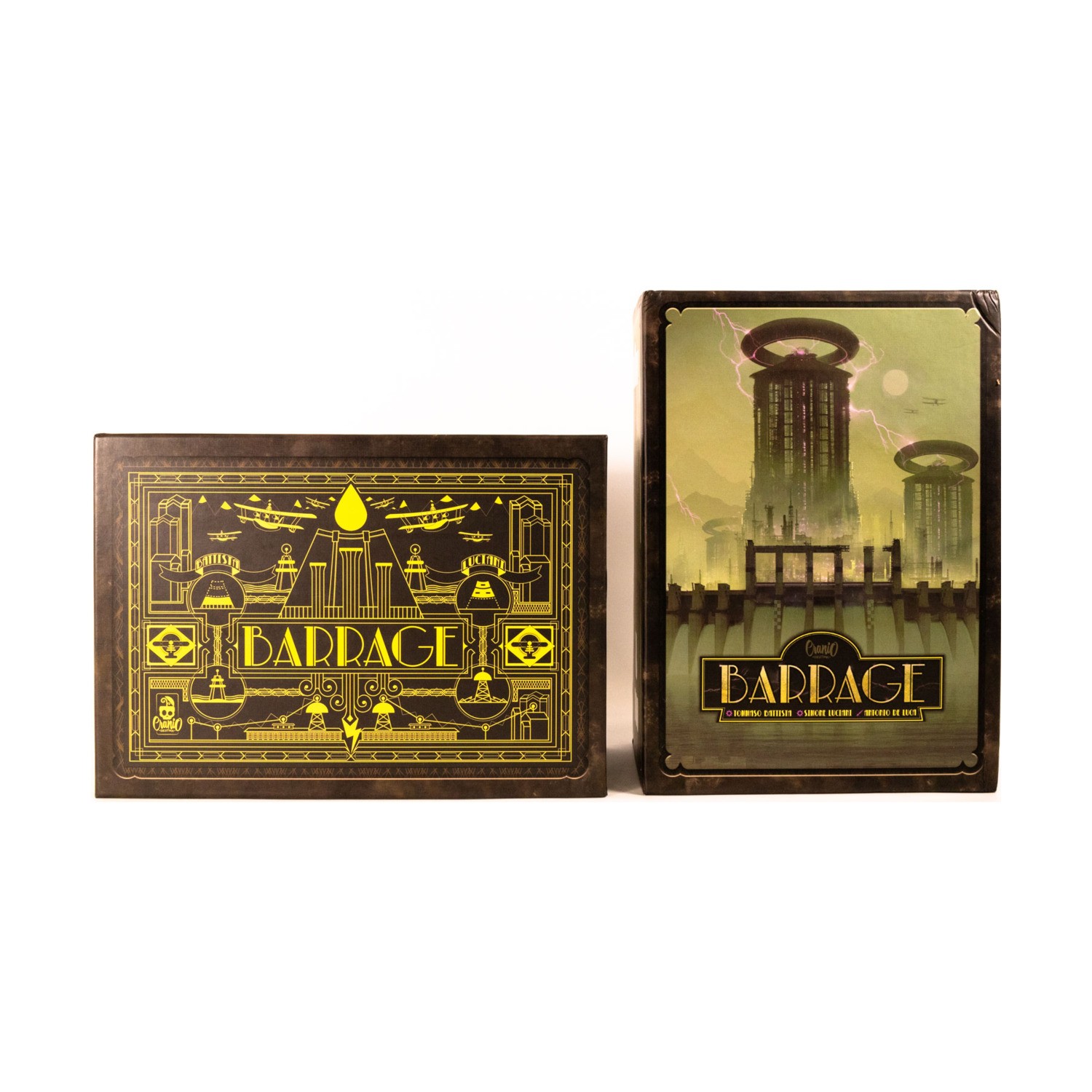 Cranio  Barrage Kickstarter Collection #2 - Base Game + 4 Expansions + Fair/EX