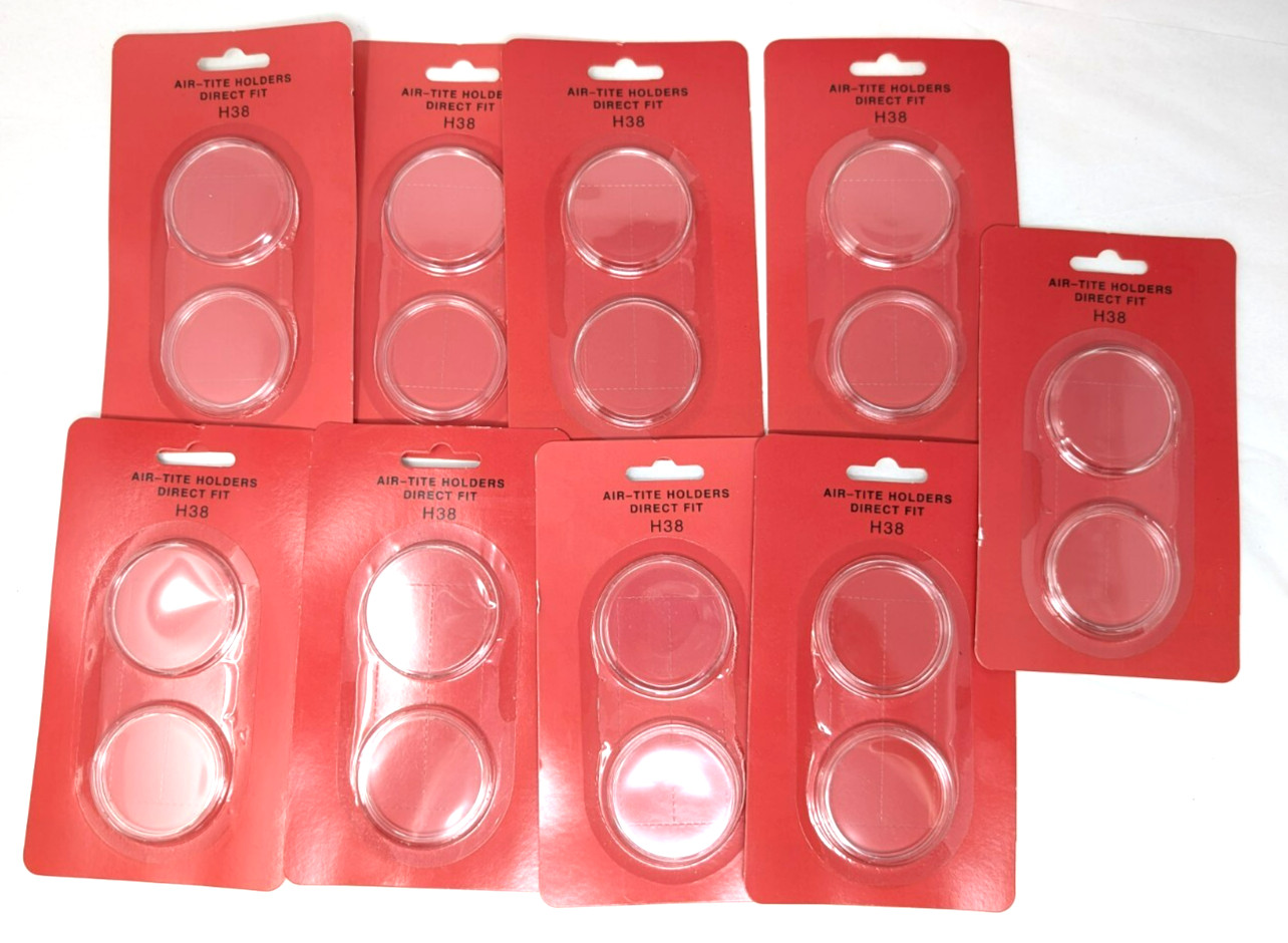 Lot of Air-Tite Holders Direct Fit Coin Case H38 US Dollar