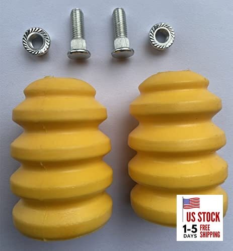 2-PACK Jounce Bumper Rear Bump Stops For Chevy Silverado 1500 2007-2019 GMC 