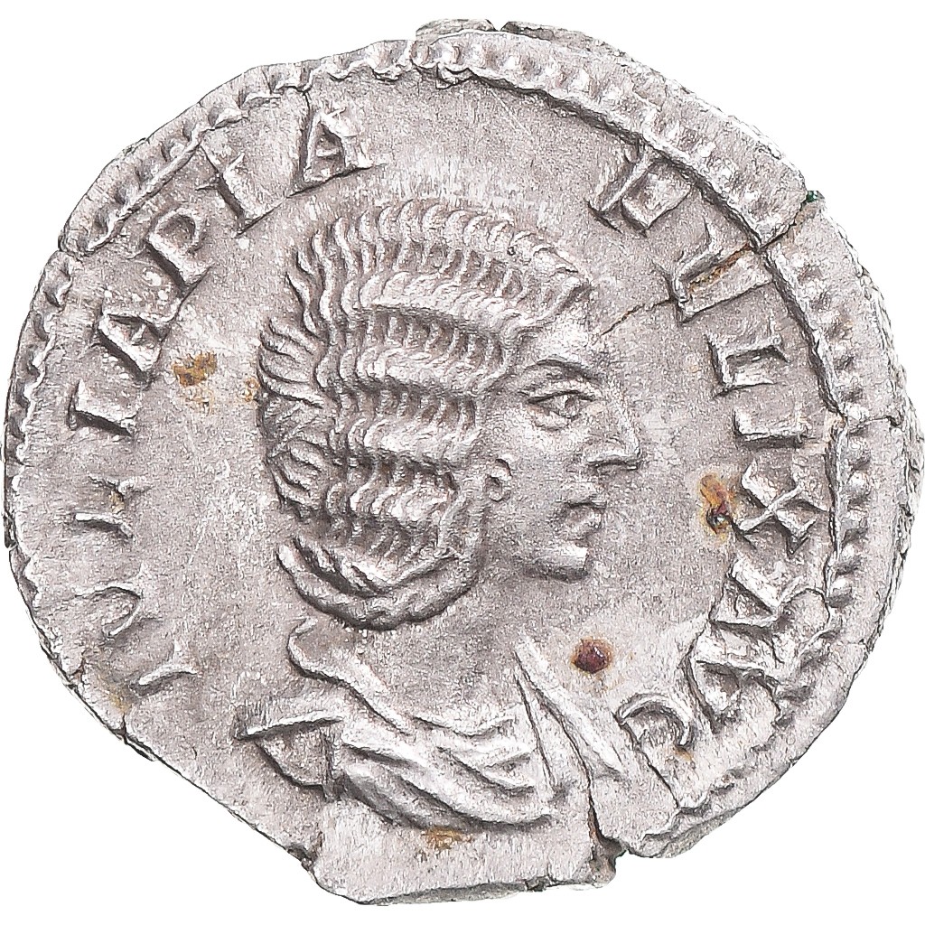 [#344255] Coin, Julia Domna, Denarius, 193-217, Rome, EF, Silver, RIC:390