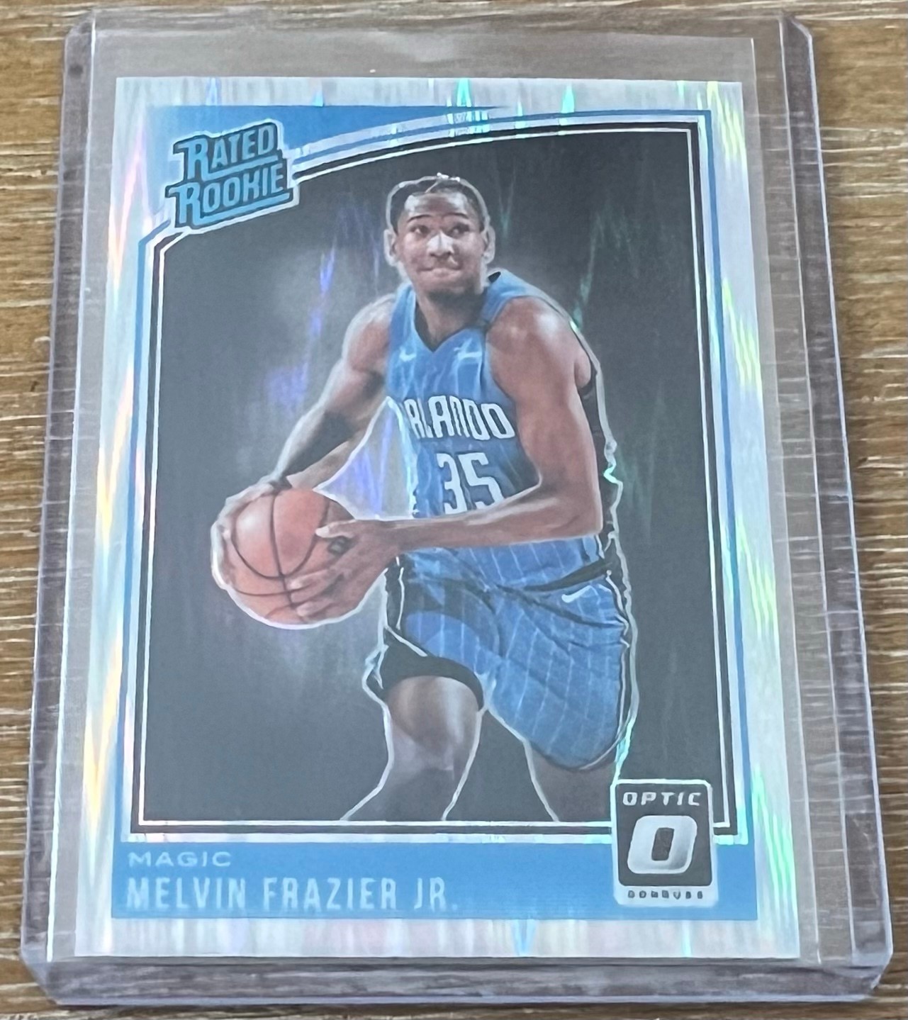 MELVIN FRAZIER JR. 18-19 Panini Donruss Optic FLASH PRIZM PARALLEL RATED ROOKIE!