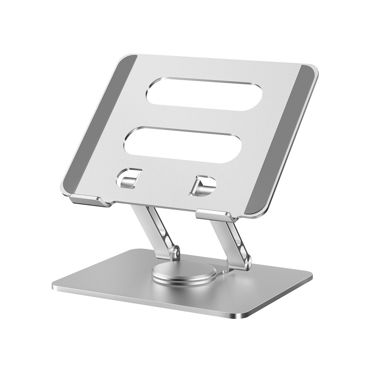 Rotating Tablet Stand with 360° Rotating and Foldable Design, Adjustable Holder,