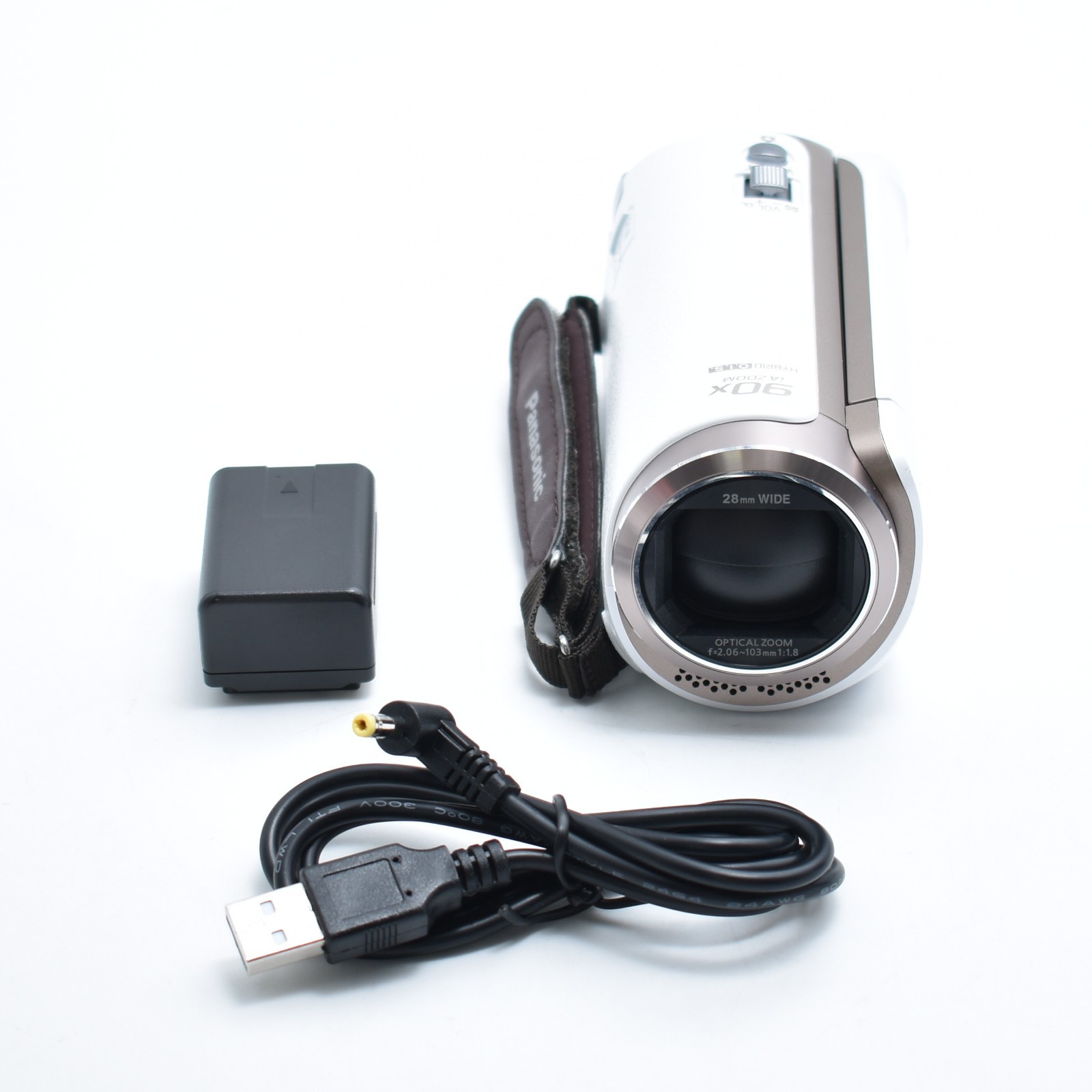 【NearMINT】Panasonic HC-W580M White Digital Hi-Vision Video Camera B#11144