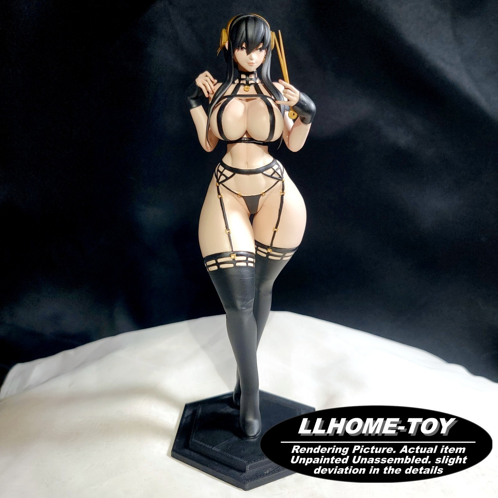 Yor Forger 1/6 Scale Resin 3D Print Model Kit Unpainted Unassembled GK Figure