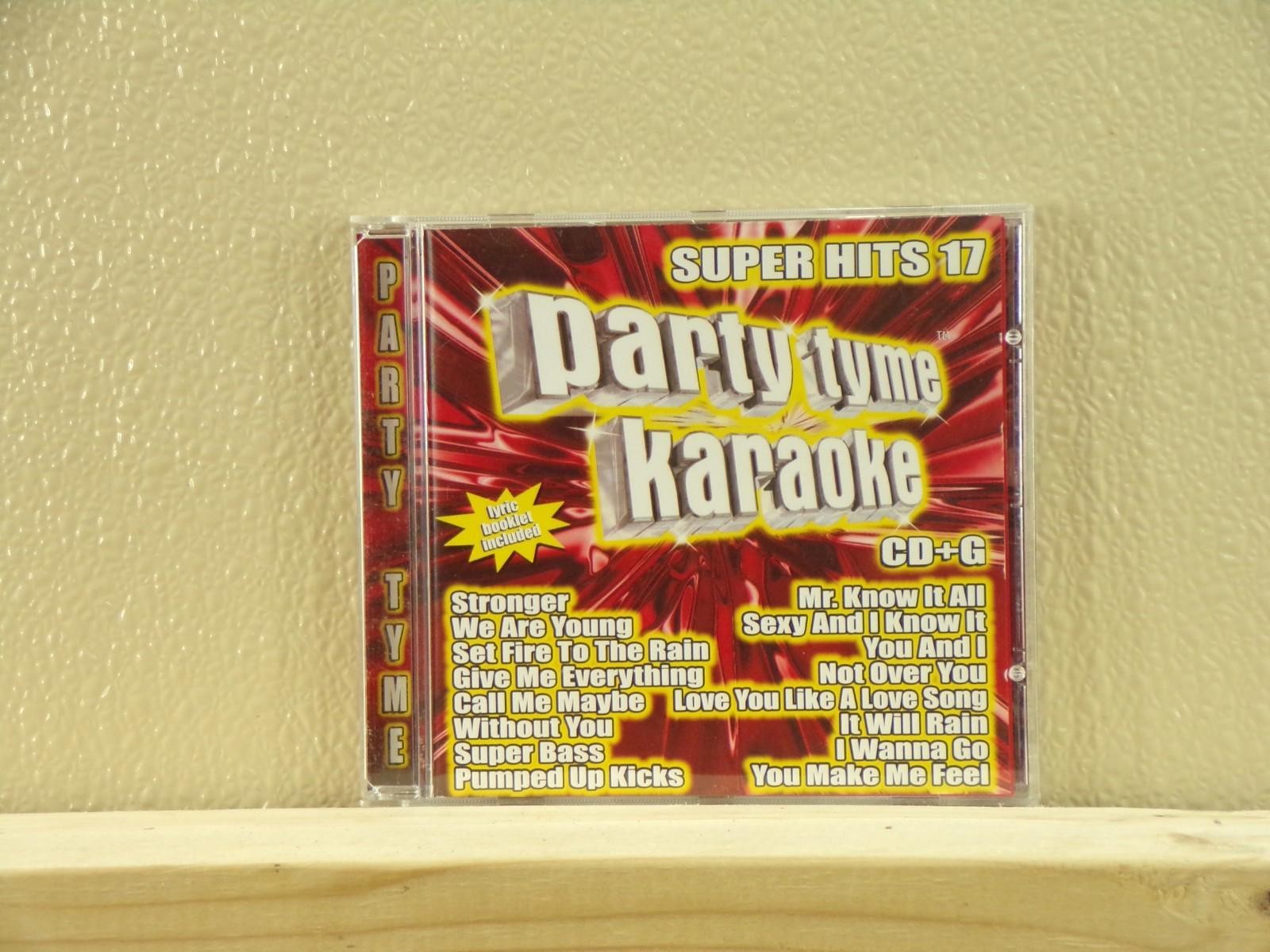 Party Tyme Karaoke Super Hits 17 CD