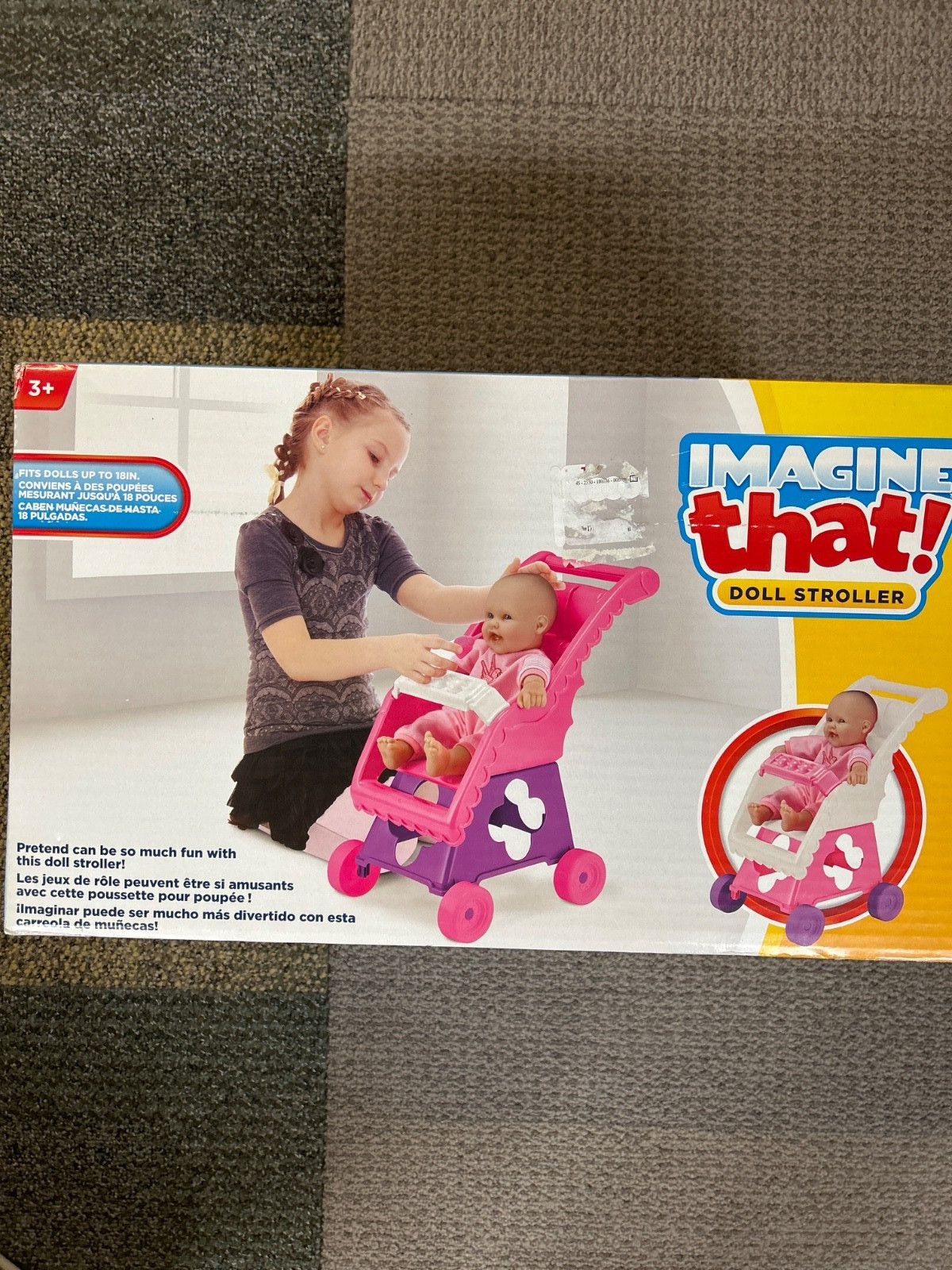 Vintage Amloid Doll Stroller NEW