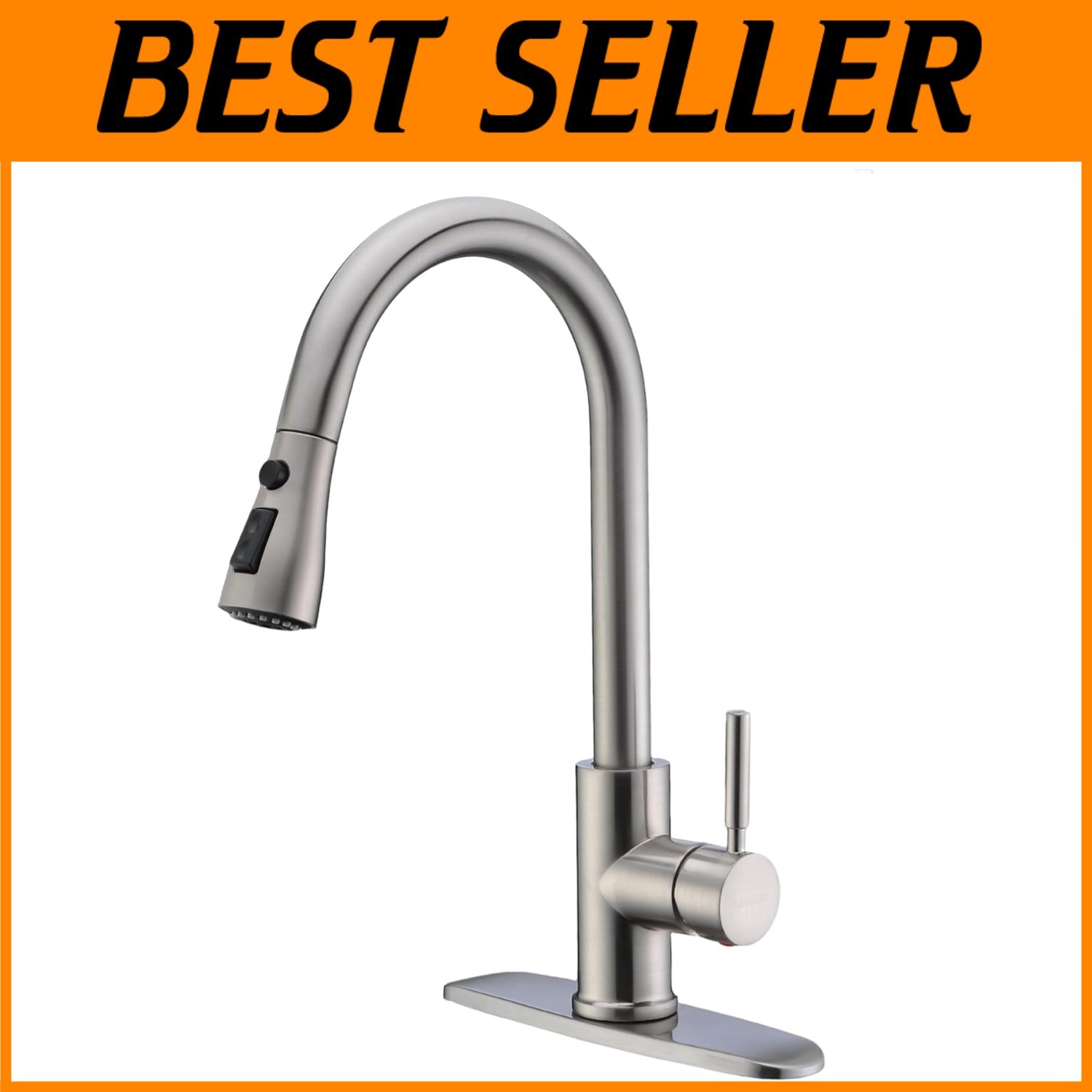 Stainless Steel Single Handle Sink Faucet