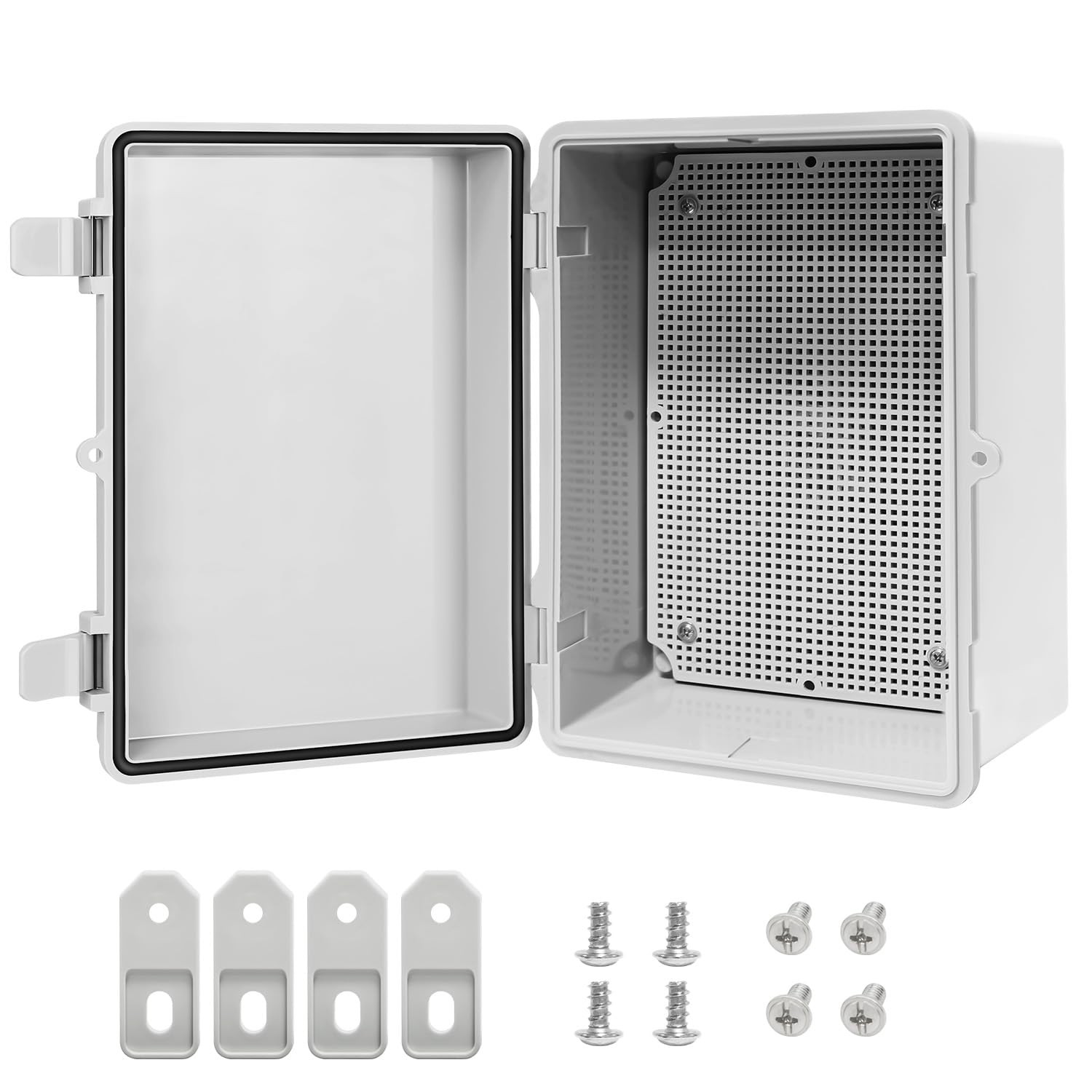 LMioEtool Junction Box ABS Plastic IP65 Waterproof Dustproof Universal Electrica