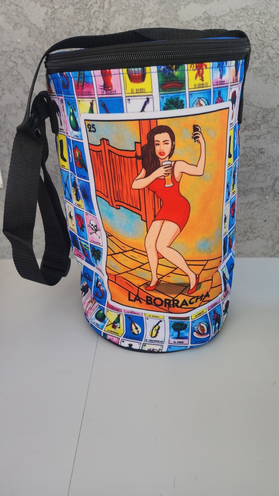 Mexican Themes Lotetira LA BORRACHA cooler Bag