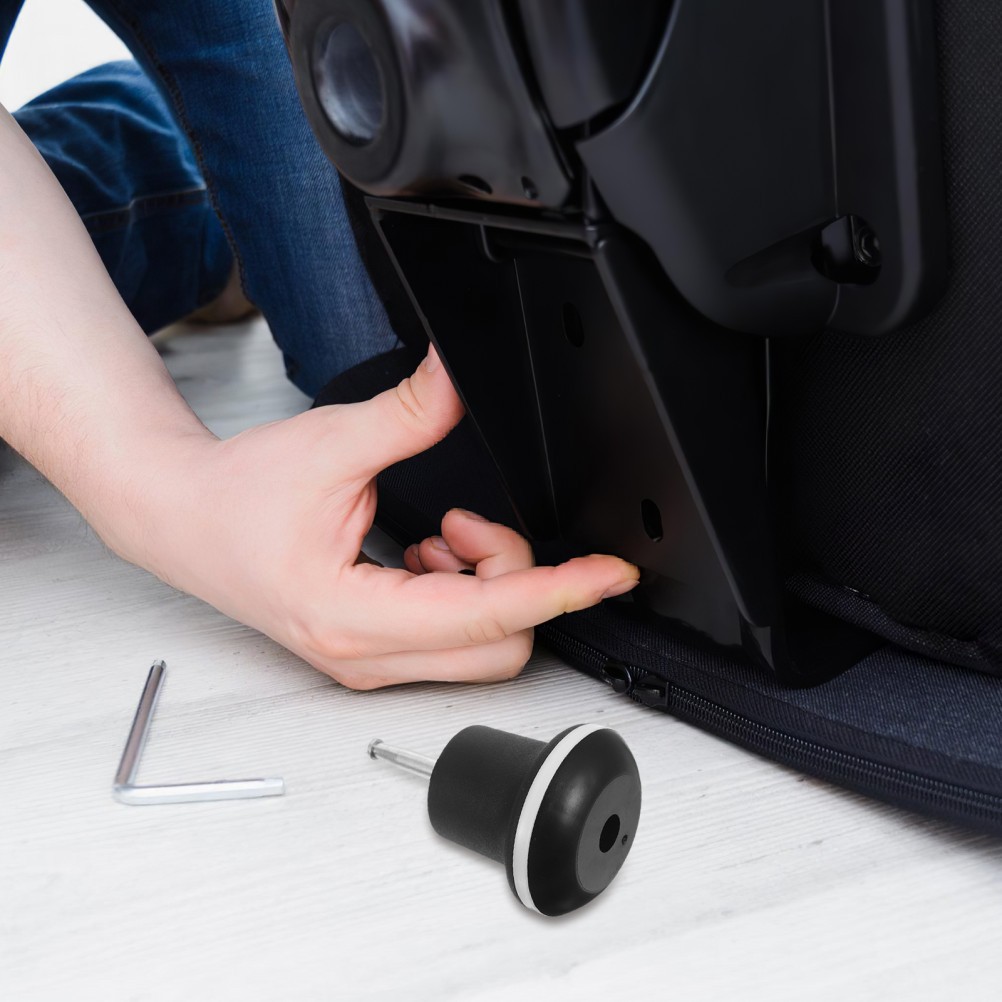  5 Pcs Office Swivel Chair Casters Wheels Replacement Bell Glides