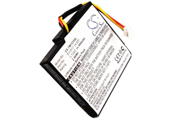 Battery 800mAh Type P11P17-14-S01 for TomTom Via 1505TM