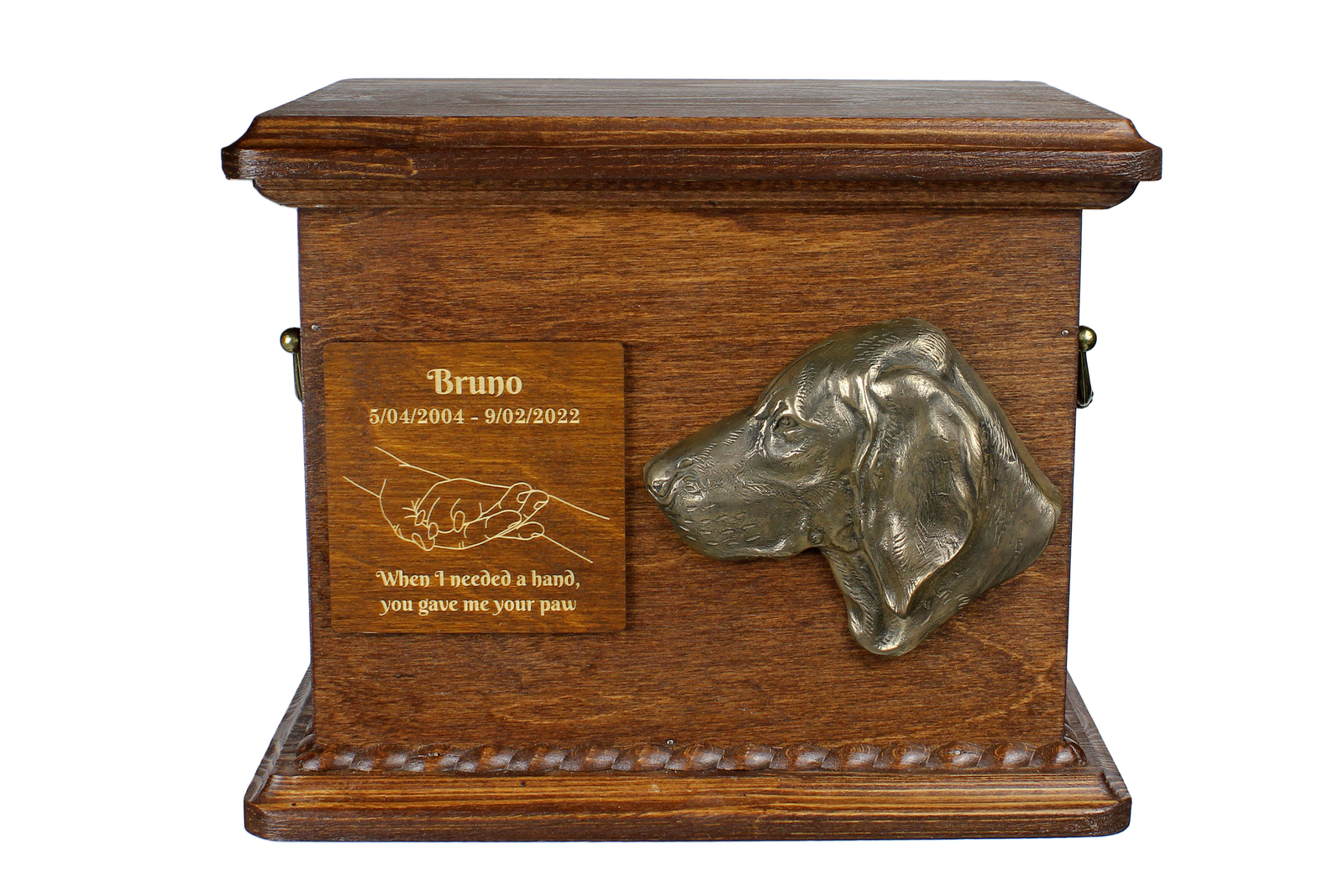 Weimaraner Dog Tag Art-Dog