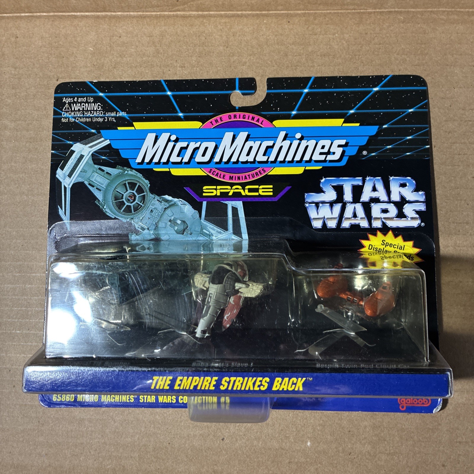 1994 Star Wars Micro Machines The Empire Strikes Back Set Slave I TIE Bomber NIB