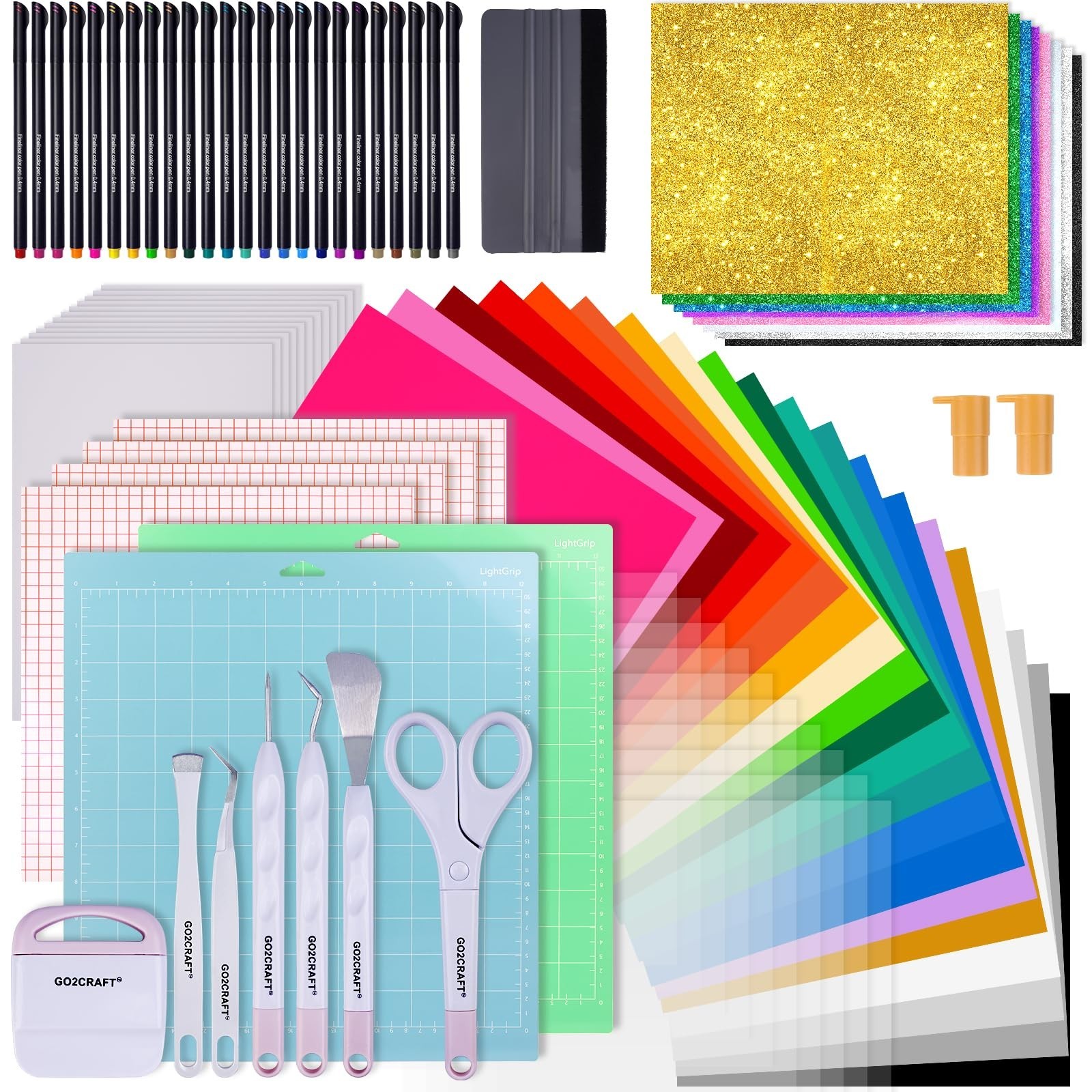 GO2CRAFT All-in-One Accessories Bundle, 90Pcs Ultimate Tools and Accessories ...