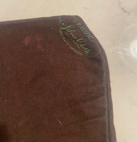 Large PACIFIC Silver Cloth Anti-Tarnish Bag 17"x14"