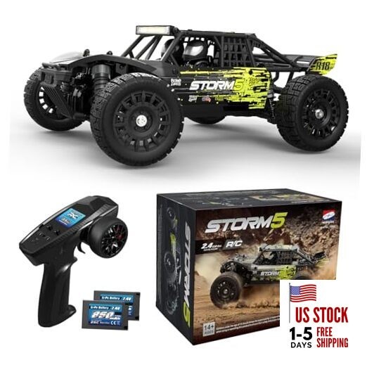  1:18 Desert Off-Road RC Truck 18856, RTR Fast 36km/h 4WD RC Dune Buggy