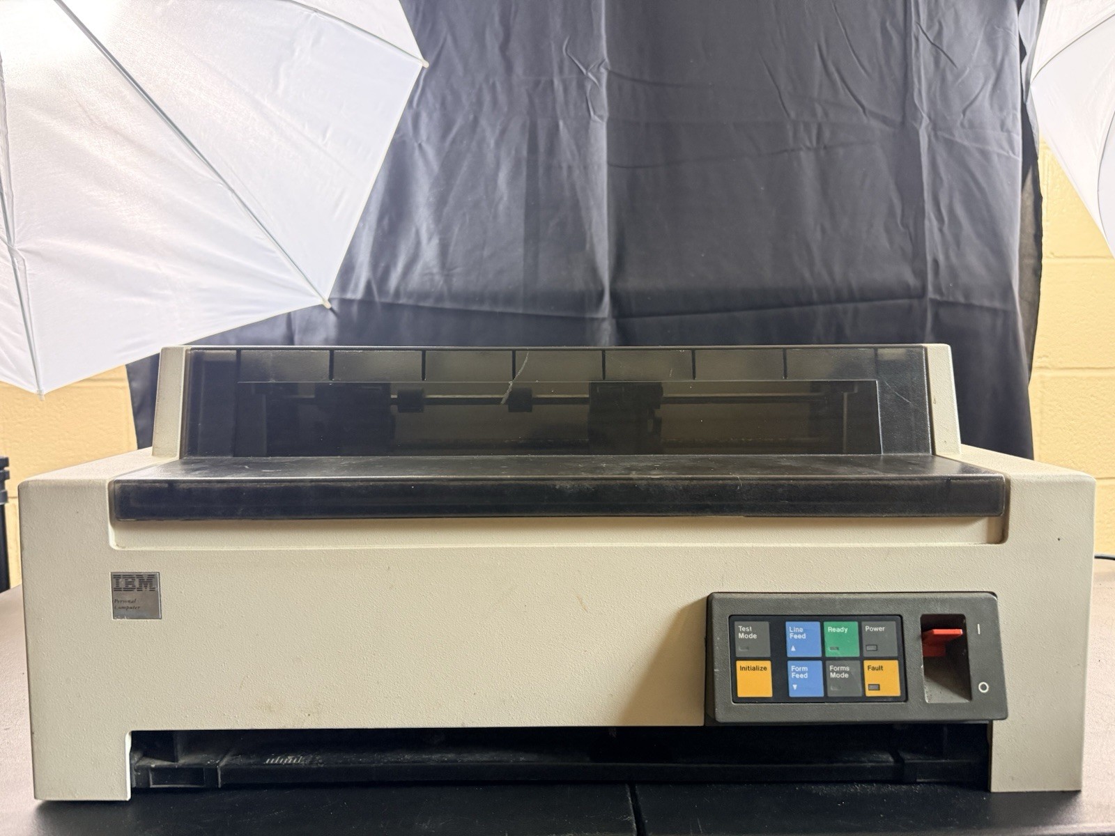 IBM 5182 Personal Computer Color Printer Vintage IBM PC Peripheral Retro Rare