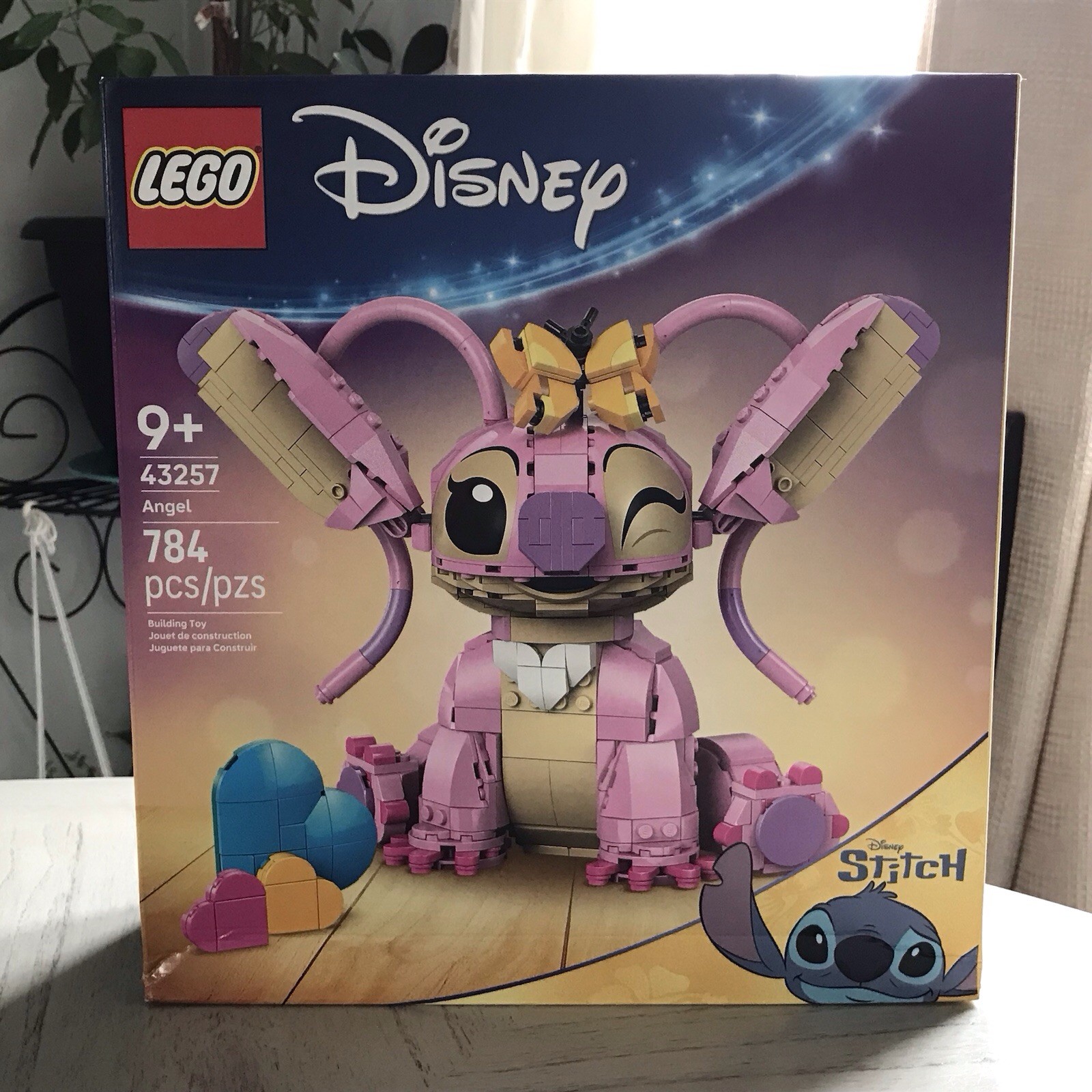 LEGO Disney Angel-Lilo&stitch Kids Toy 43257/ 784 Pieces- Brand New 