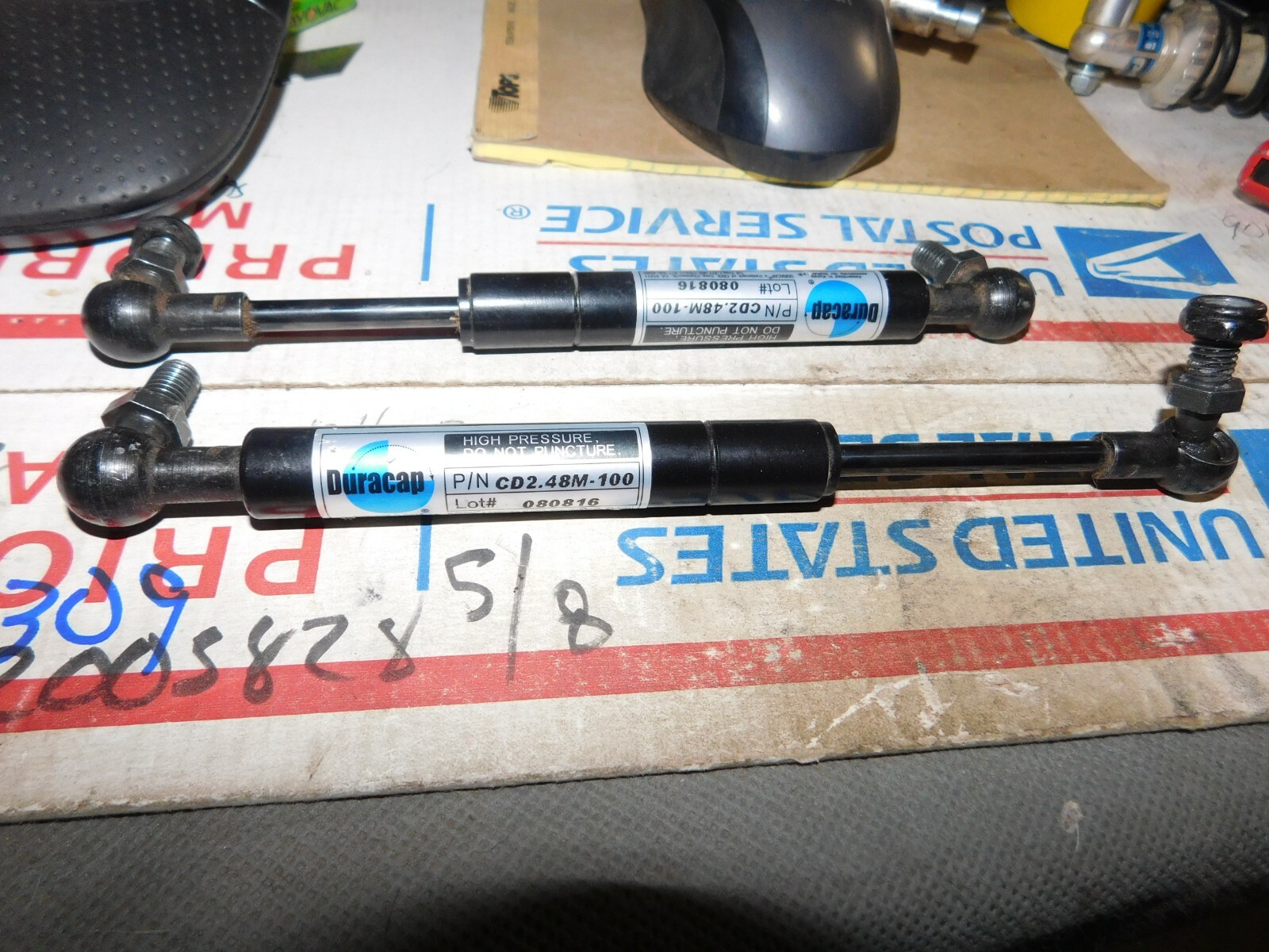 Set of 2* Duracap Suspension Damper Shocks for Quantum Q6 Edge CD2.48M-100 #3