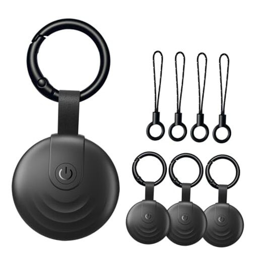 4 Pack Air Tracker Tags—iOS Only—Bluetooth Item Finder—Apple F20 Black