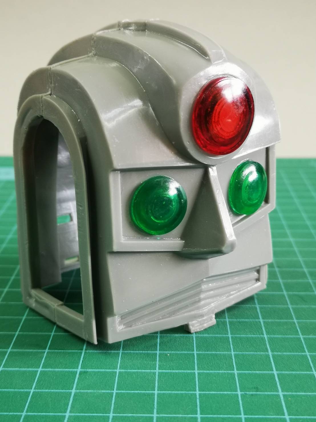 Rocket Man & Moon Explorer  Alps Head with lens Space Robot tin toy *Reproduct*